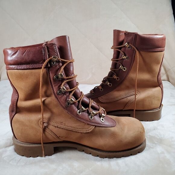 Mens Steel Toe Leather Work Boots. Leather Lined. Oil Resistant. Size 11 - Picture 7 of 15
